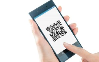 スマホのQRコード