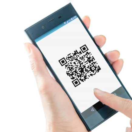 スマホのQRコード